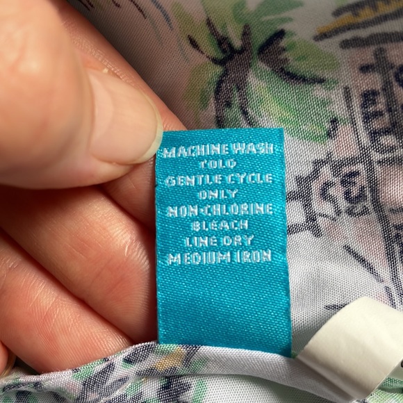 Tori Richard Aloha Toile Mimi Dress - Picture 8 of 12